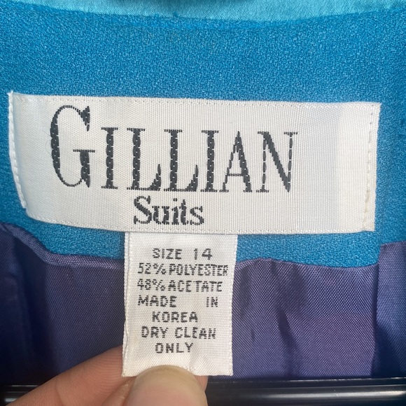 Gillian Suits | Blue Structural Jacket - Picture 5 of 8